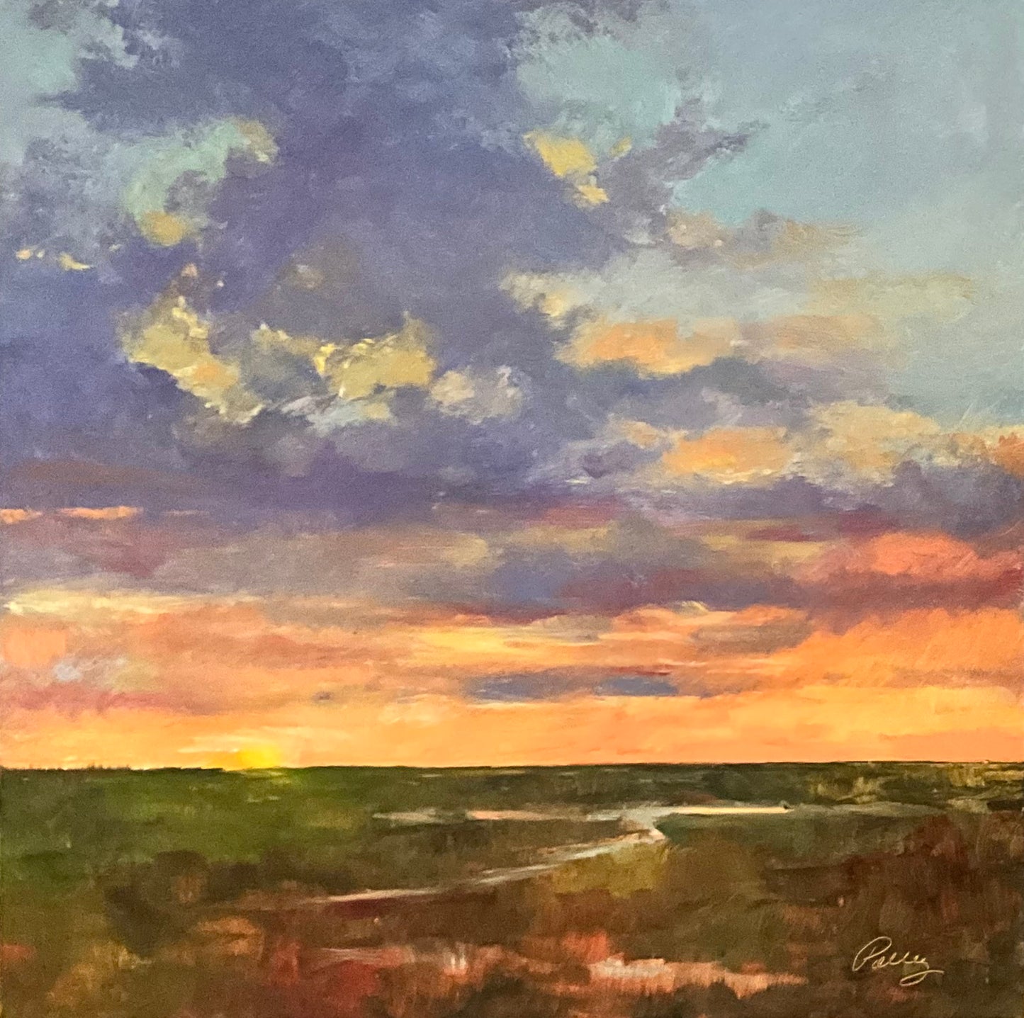 Lynne Polley - Marsh Sunset