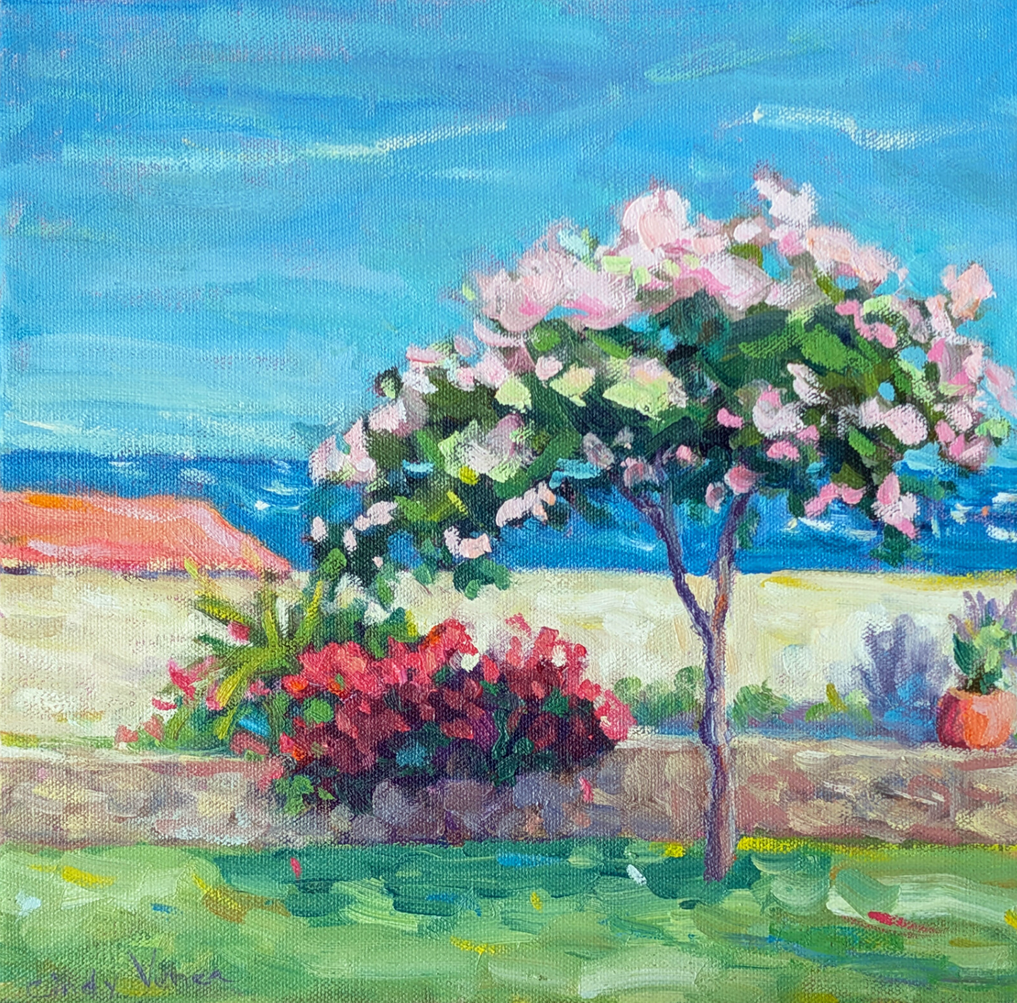 Cindy Vener - Bougainvillea Tree